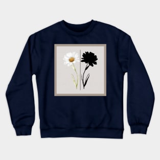 Ornamental Flower Flower Shadow Crewneck Sweatshirt